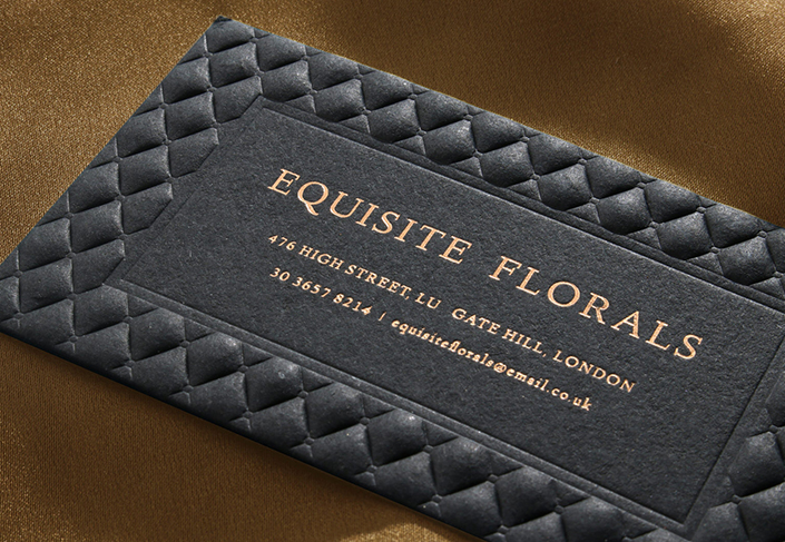 3D Embossed Business Cards | Creative, Innovative & Sophisticated